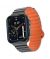 Dany Mark Pro Smartwatch Silicon Strap-Black Orange - On Installments - IS-0240
